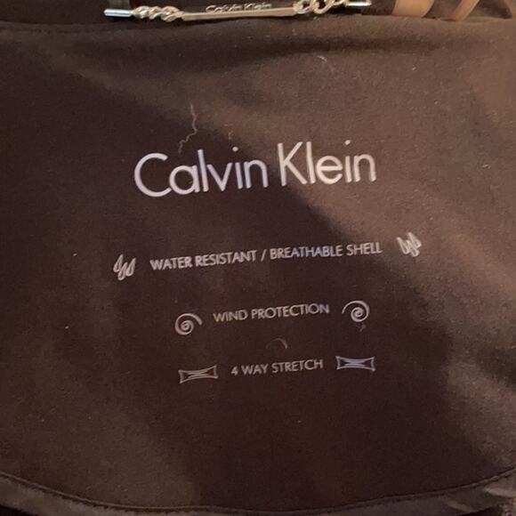 Calvin Klein Biker Jacket Y2K Water Resistant Mod - Picture 9 of 12